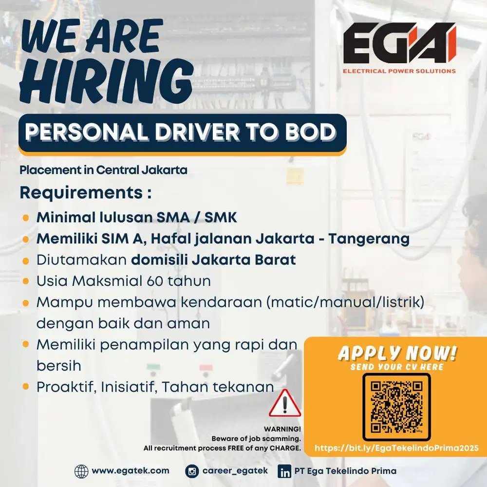 OLXJOBFAIR Personal Driver