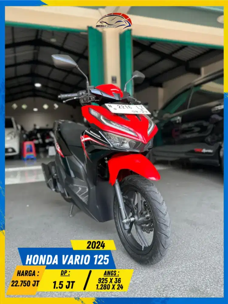 HONDA VARIO 125 2024 SIAP PANTAU BOSSKU HIKMAH MOTOR KEPUH MALANG