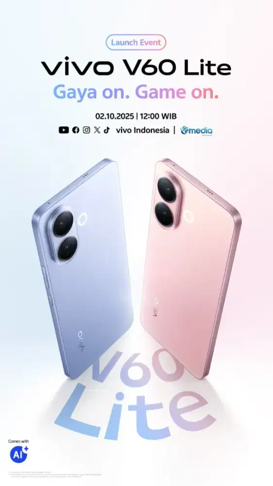 VIVO V60 Lite Gaya On Game On