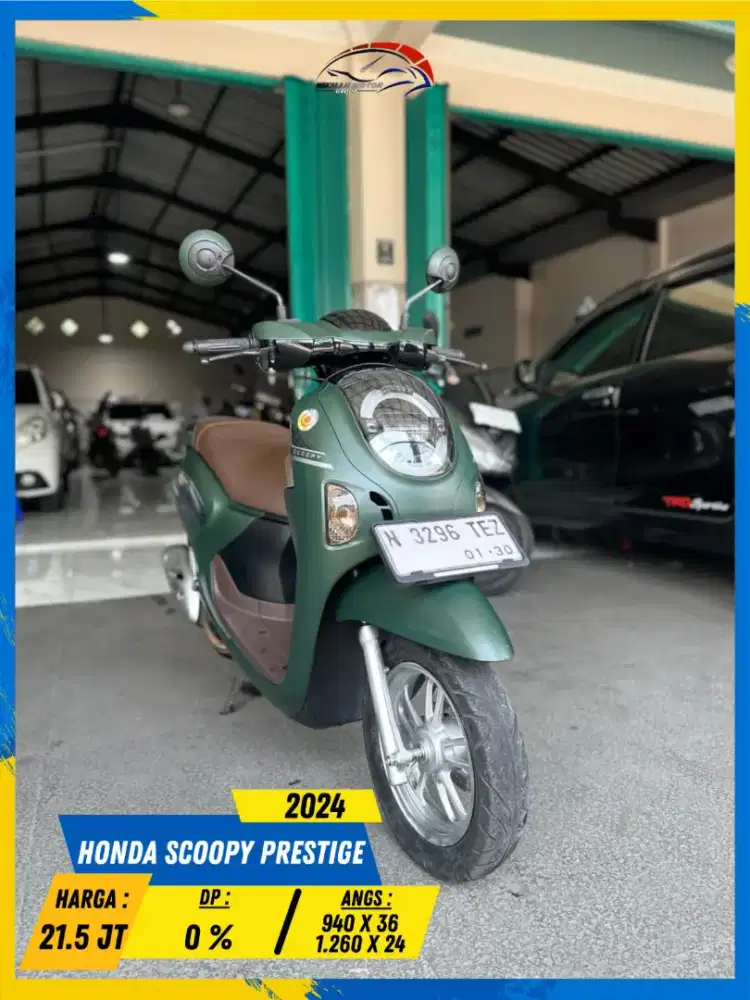 HONDA SCOOPY PRESTIGE 2024 ISTIMEWA MASZEHH HIKMAH MOTOR KEPUH MALANG