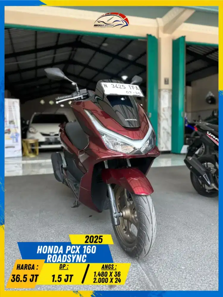 HONDA PCX 160 ROADSYNC 2025 CIAMIK MASZEHH HIKMAH MOTOR KEPUH MALANG