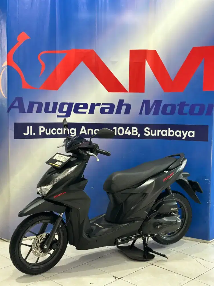 Honda Beat Deluxe iss Tahun 2023 Hitam ciamikk