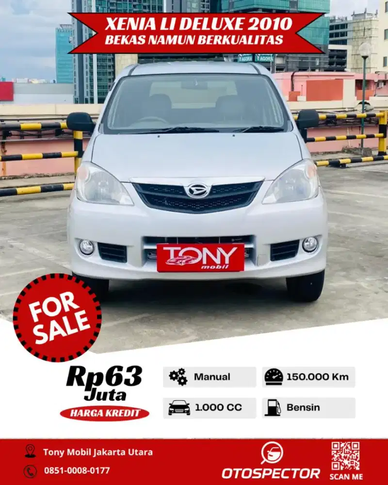 Daihatsu Xenia Li Deluxe 2010 Silver
Manual