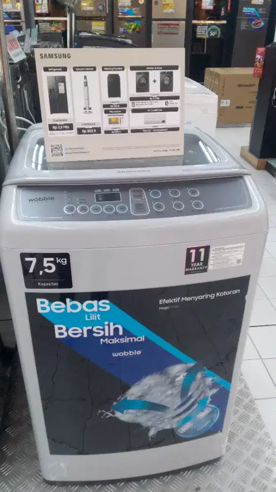Mau ganti mesin cuci tapi dana kurang? home credit solusinya