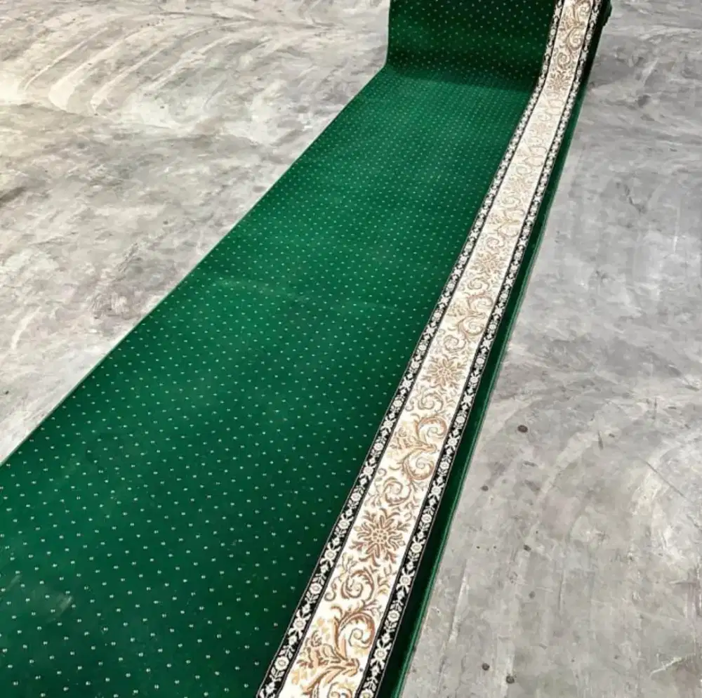 Tersedia Karpet sajadah Masjid import pembelian menyesuaikan kebutuhan