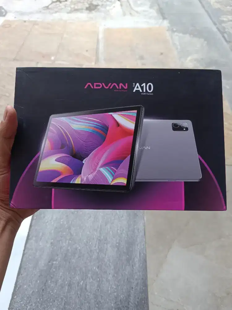 ADVAN TAB A10 Wifi 4GB/64GB BARU BONUS CASE