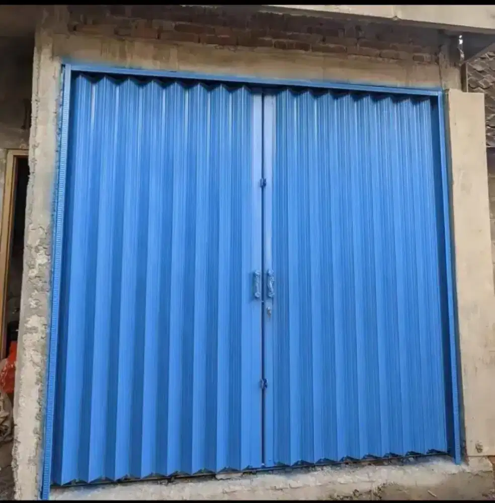 Pintu ruko follding gate rolling door murah