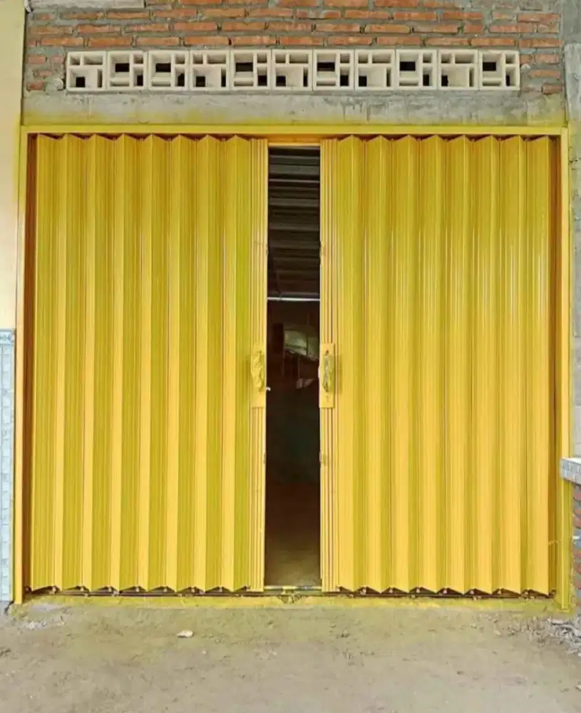 Pintu ruko follding gate rolling door murah