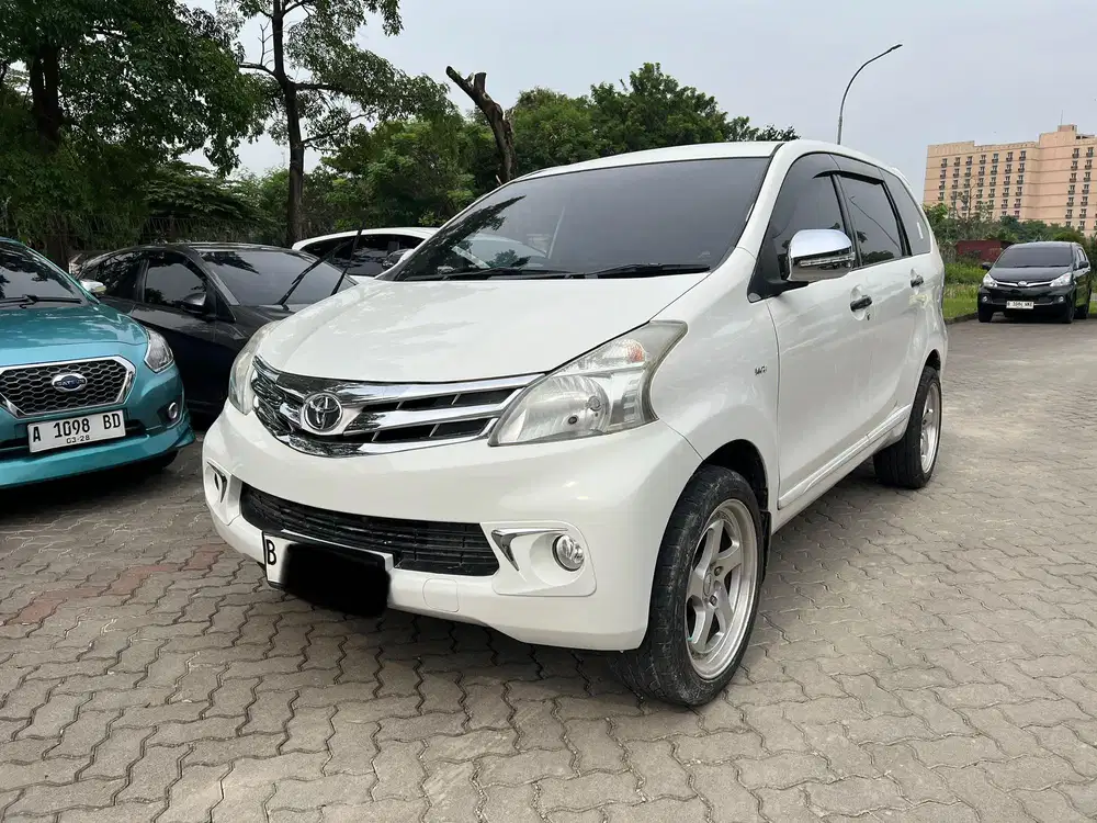 Toyota Avanza G MT 2014 Putih Km 53rb Antik Istimewa