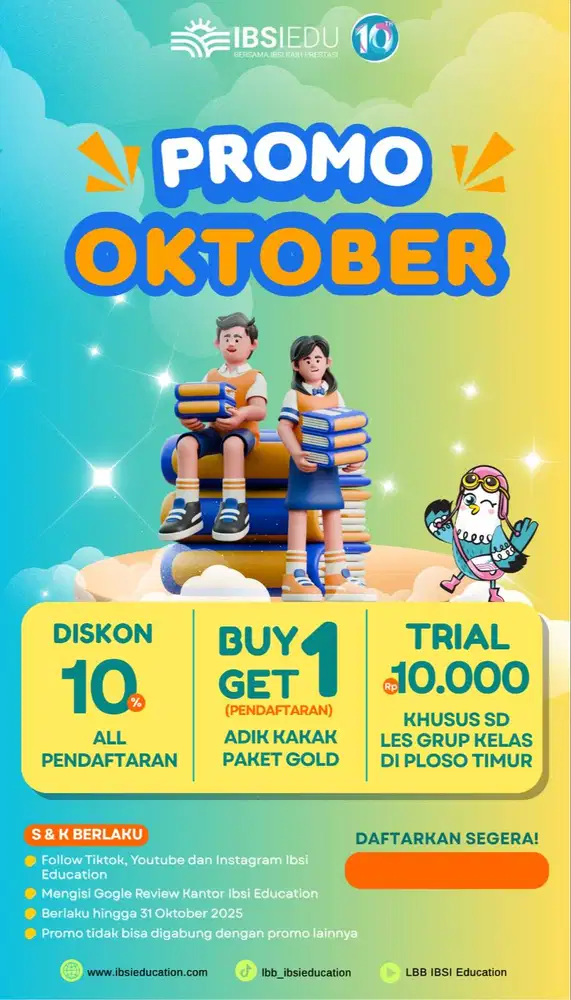 PROMO LES OKTOBER 2025