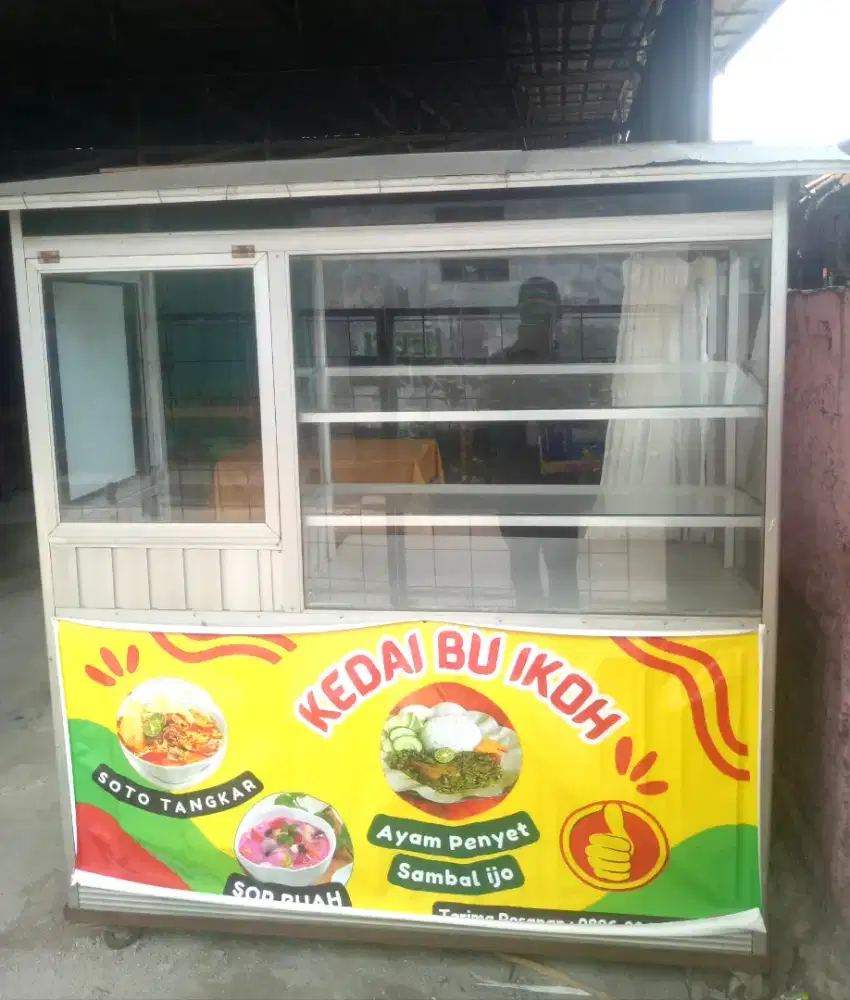 Dijual Gerobak Etalase Bagus