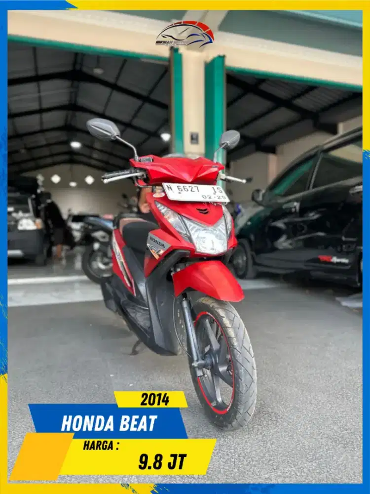HONDA BEAT 2014 NEGO TIPIS BOLOH HIKMAH MOTOR KEPUH MALANG