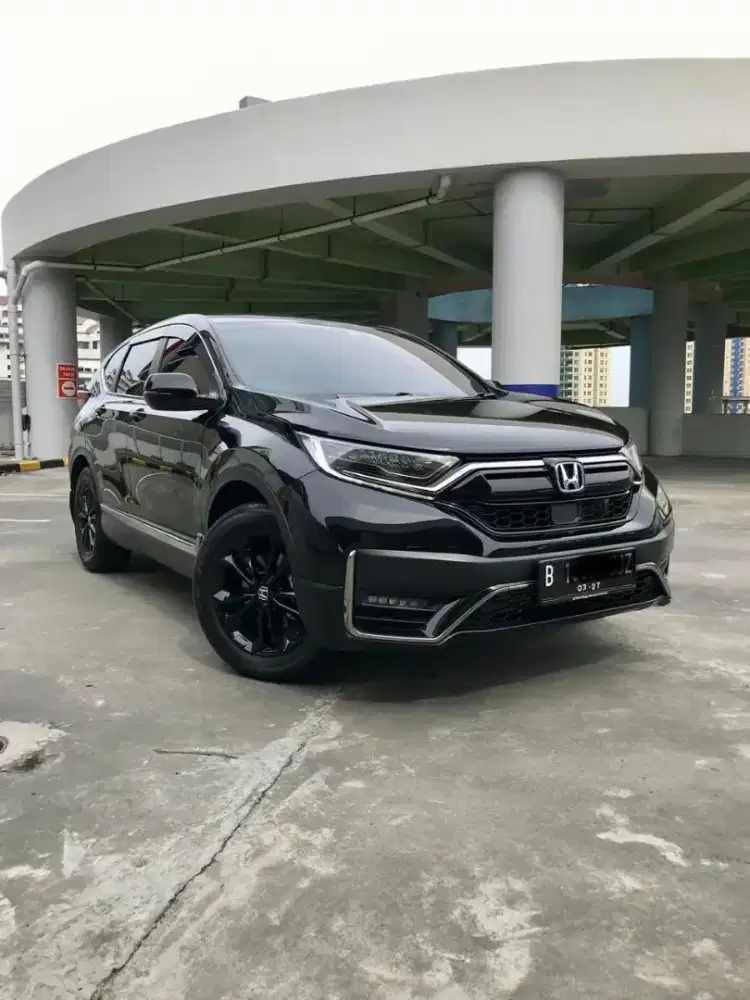 Km 38rb Honda CRV 1.5 Prestige Black Edition Th 2022 Hitam Like New!!