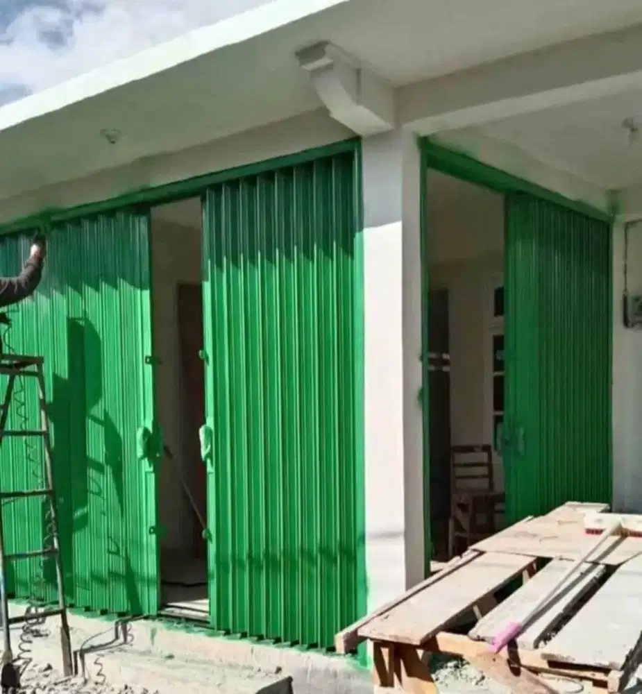 Pintu ruko follding gate murah
