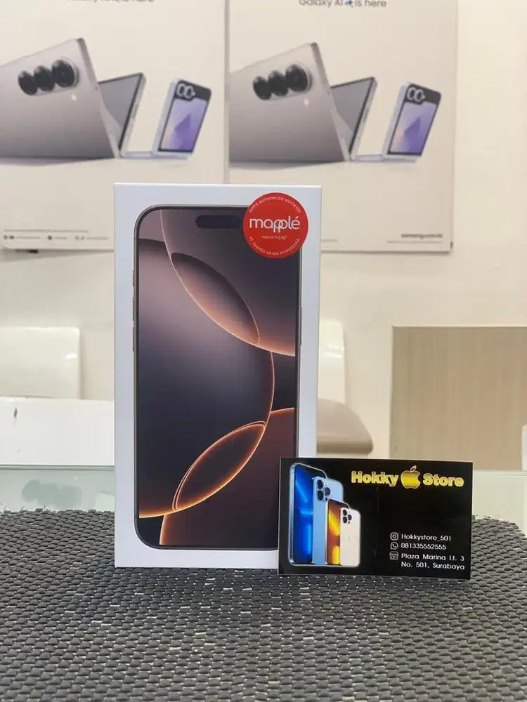 New iphone 16promax/256gb Desert titanium garansi resmi
