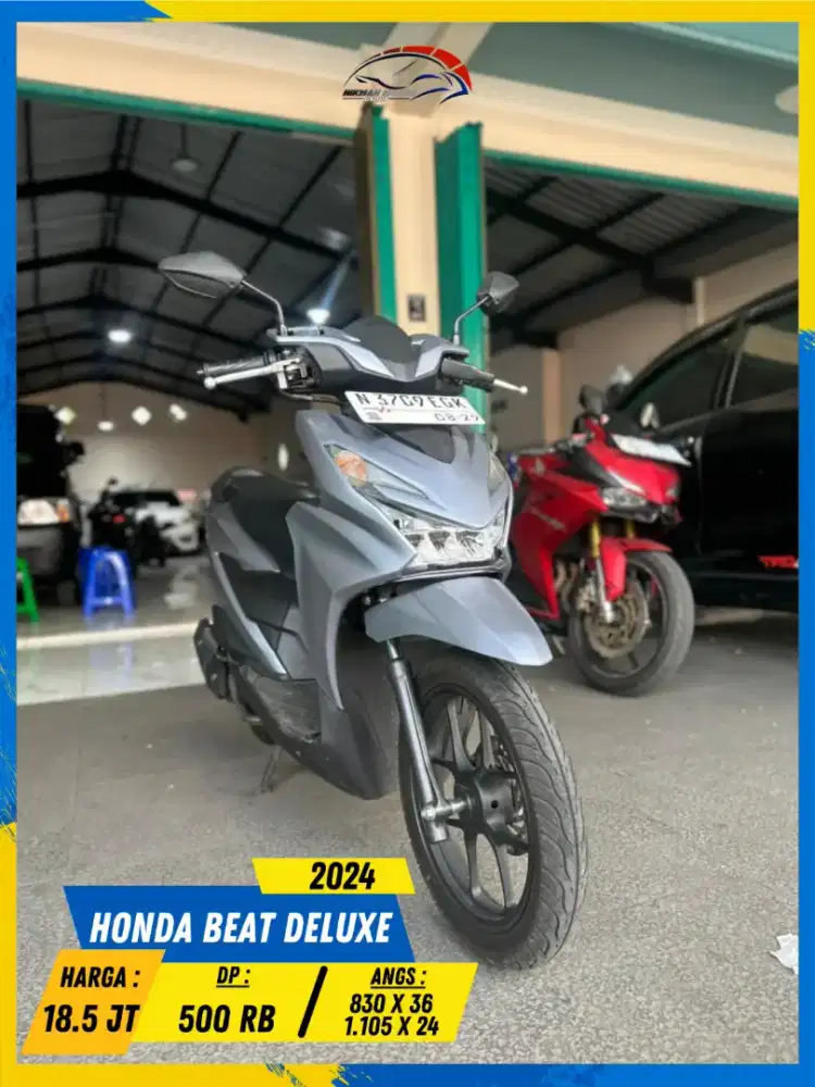 HONDA BEAT DELUXE 2024 NDANG GERCEP BOLOH HIKMAH MOTOR KEPUH MALANG