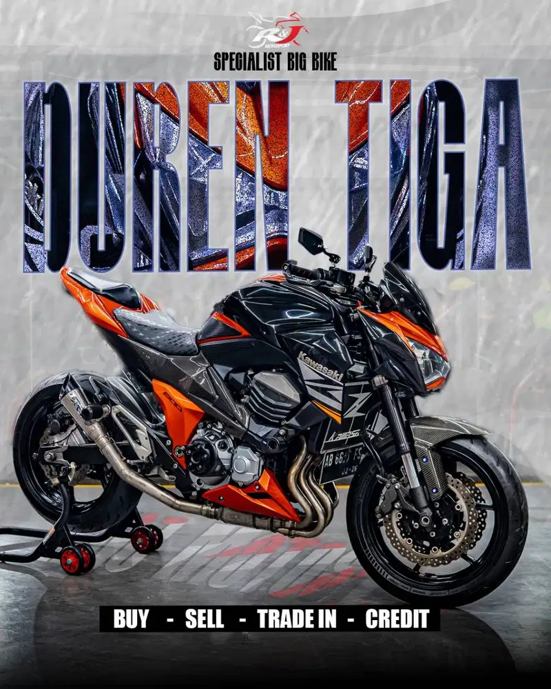 Kawasaki Z800 Km 23.000an Full Paper