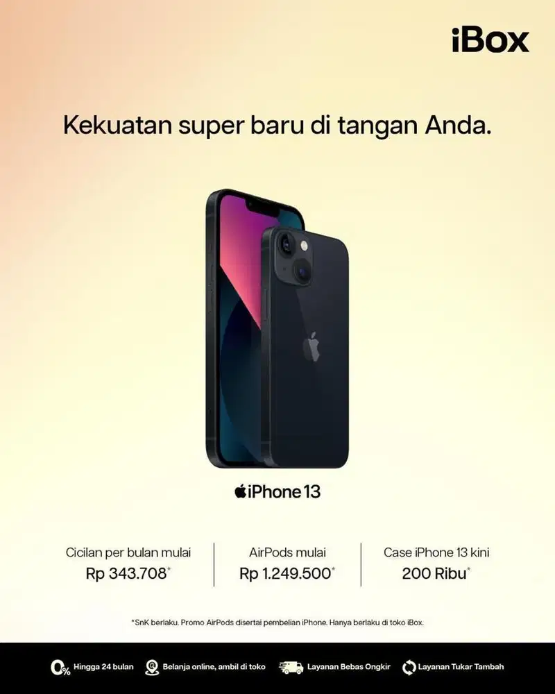 Promo Cicilan 0% Apple