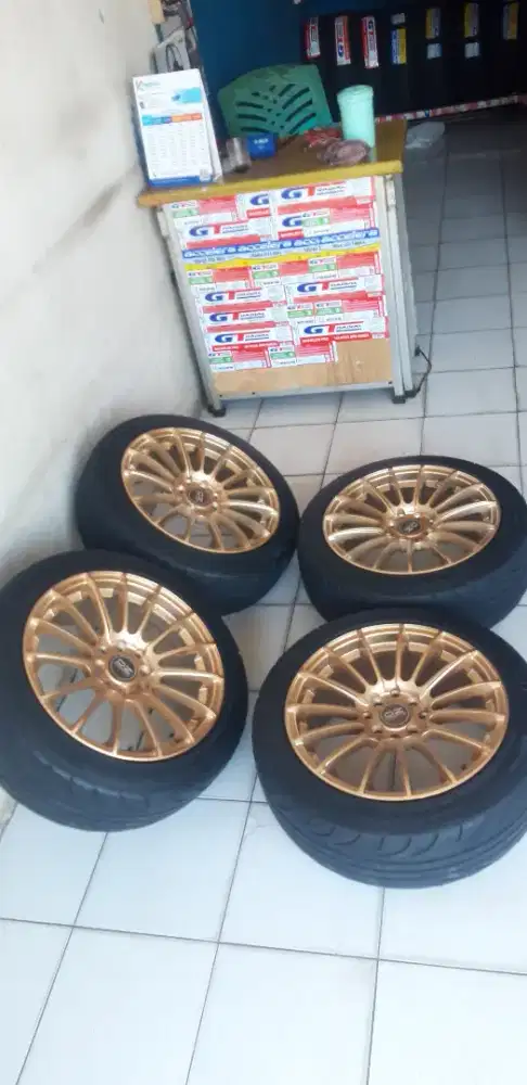 Velg R16 Second Satu Set Plus Ban