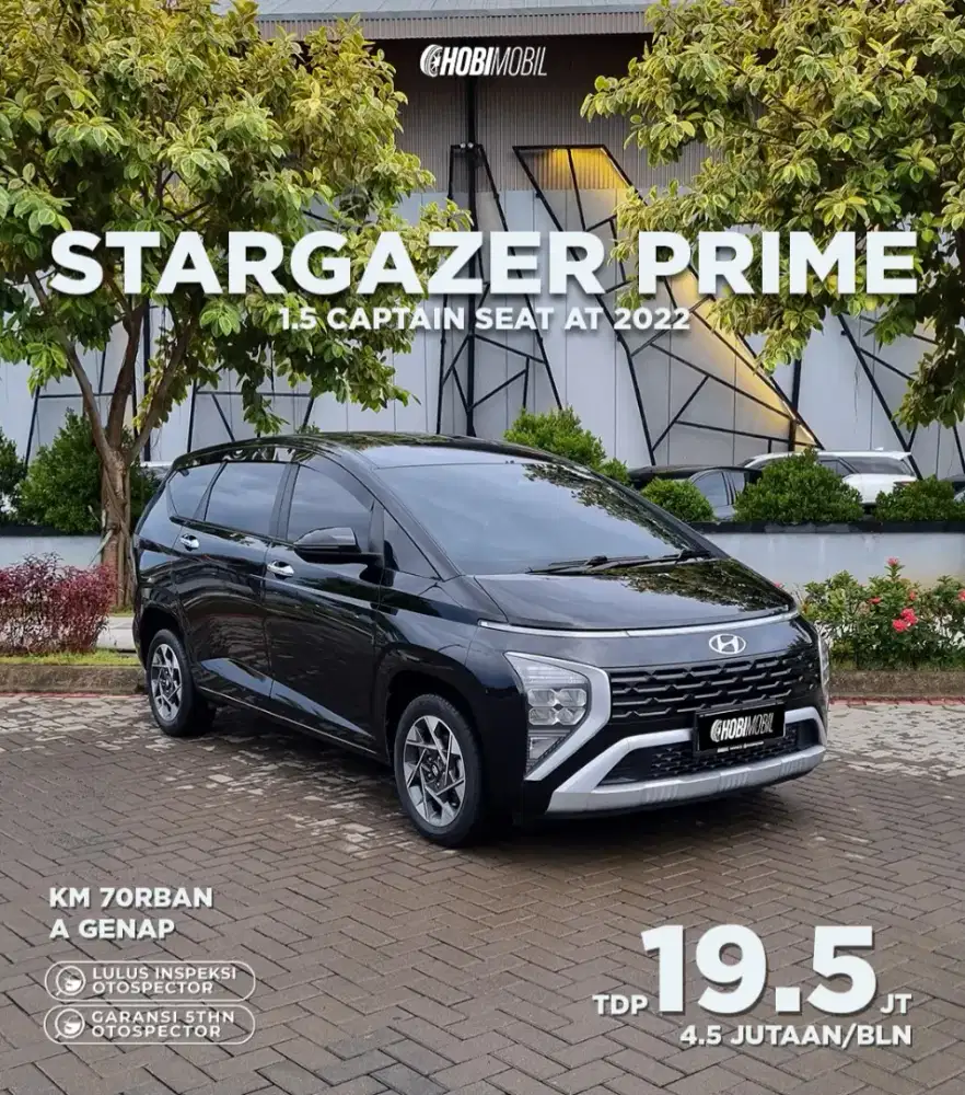 Stargazer Prime 1.5 Captain Seat AT Thn 2022