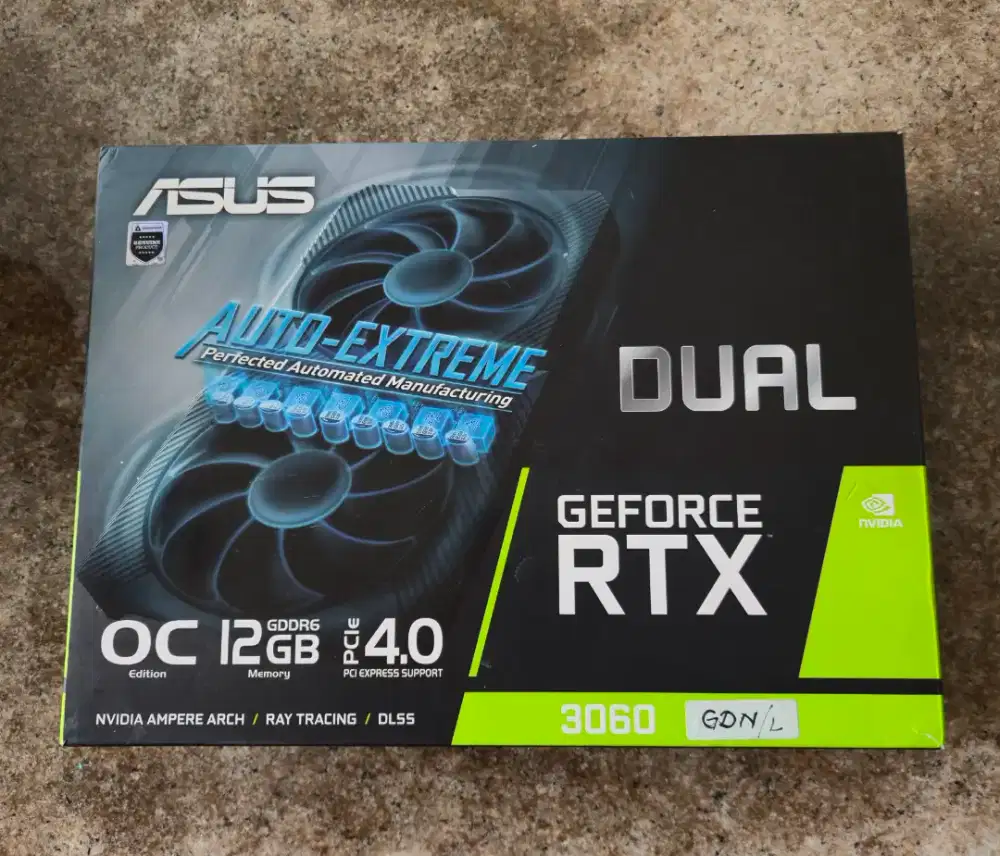 ASUS RTX 3060 12GB GDDR6 OC Edition (Dual)