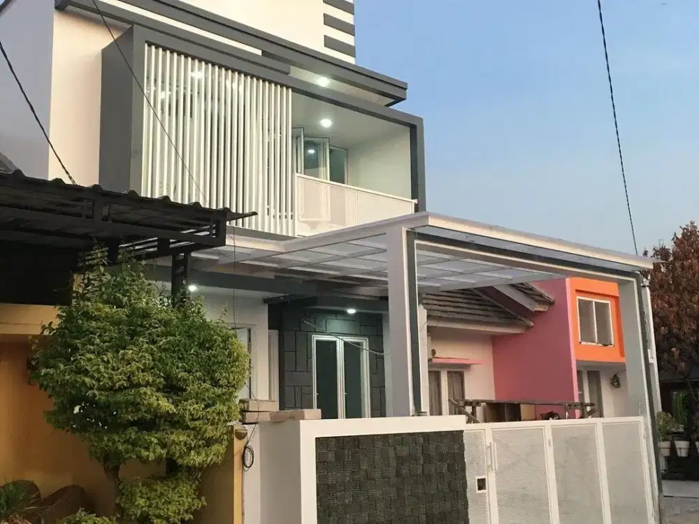 Rumah Cantik 2 Lantai Siap Huni di Taman Sakura Babelan Bekasi