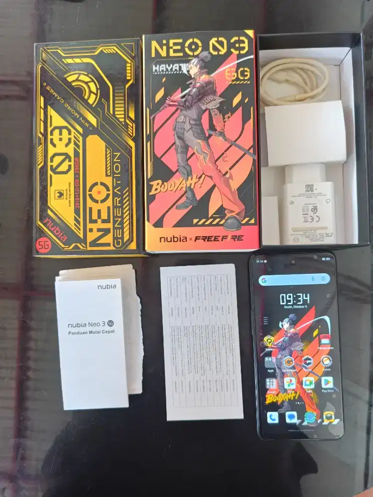 Nubia Neo 03 5G 8/256 seken masih bagus