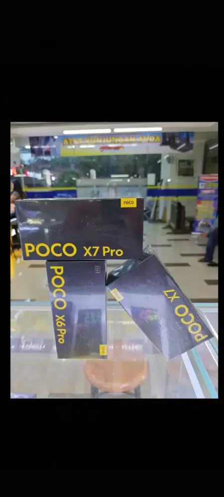 Xiaomi poco X7 ram 12gb 512gb 5G layar lengkung pro dan8gb resmi