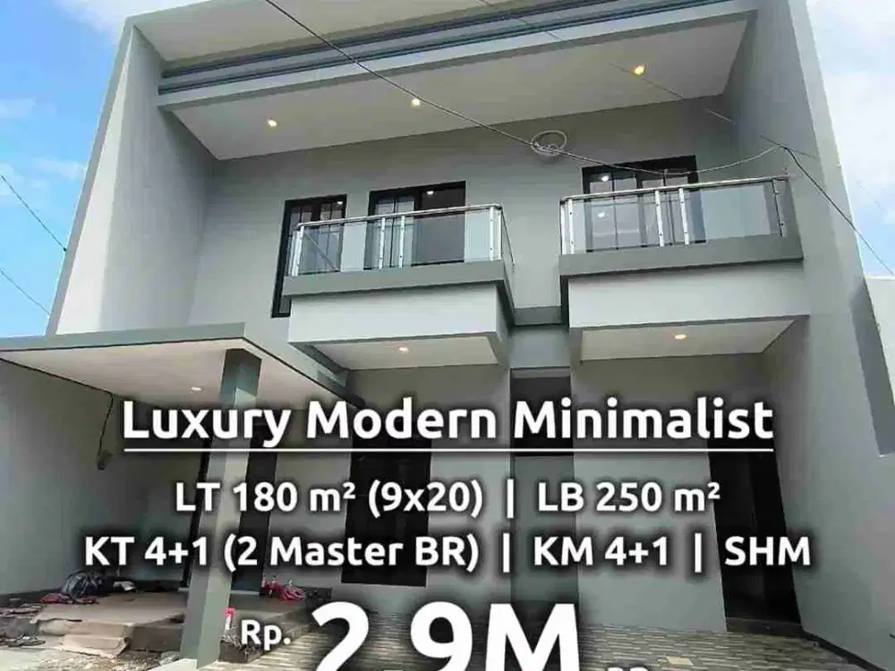 Murah Lebar 9‼️Jual Rumah Baru Mulyosari dekat ITS UNAIR