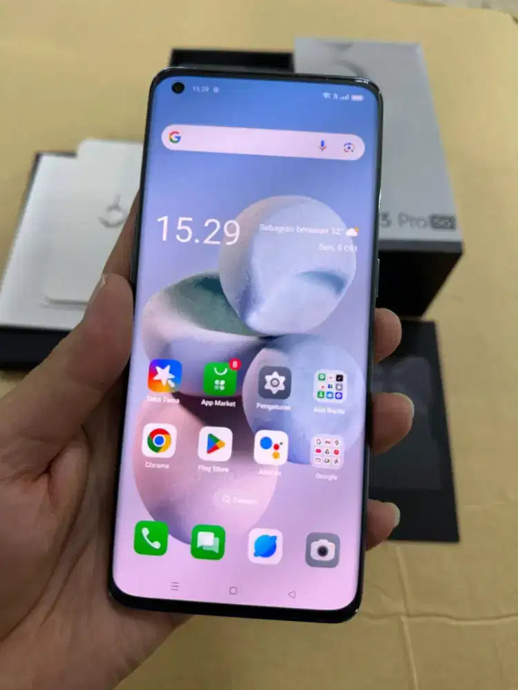 Oppo Find X3 Pro 5G 12/256GB Mulus Istimewa Terawat Mulus Original