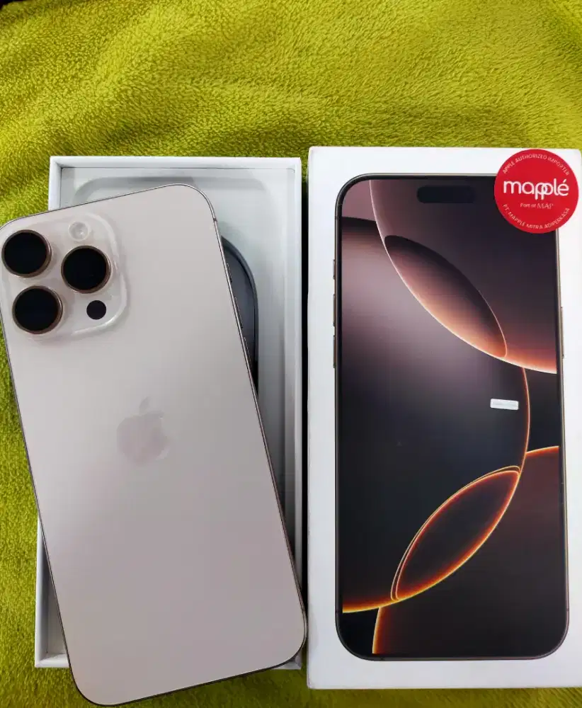 Iphone 16 Promax 256gb Ex:ibox mulus dan masih garansi dan BH 100%