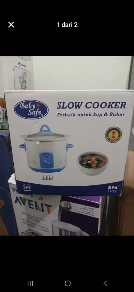 Slow Coocker MPASI baby safe