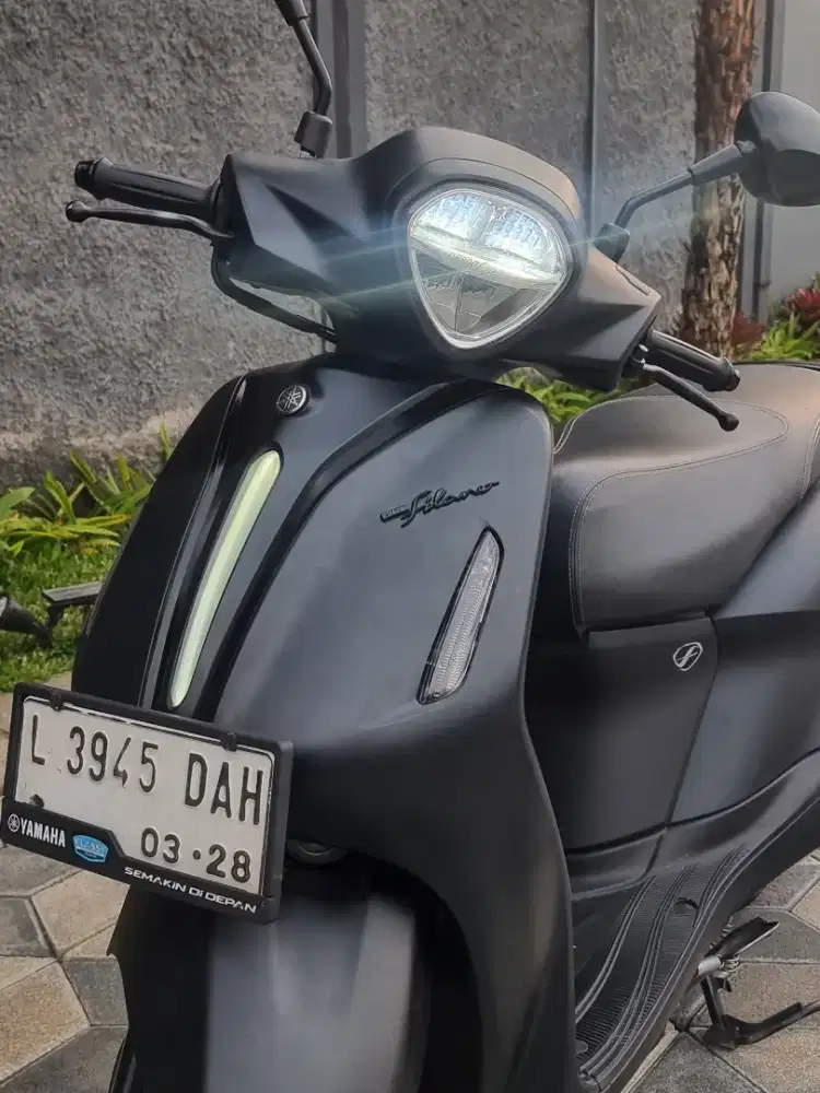 Yamaha Grand Filano Hybird 2023 Hitam Plat L Sby Koko Motor