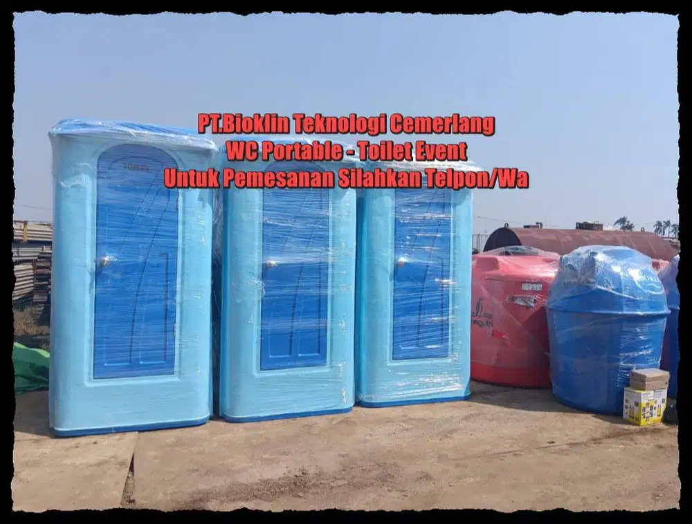 Toilet Portable, Toilet Umum, WC Portable, Toilet Outdoor, WC Umum Sia