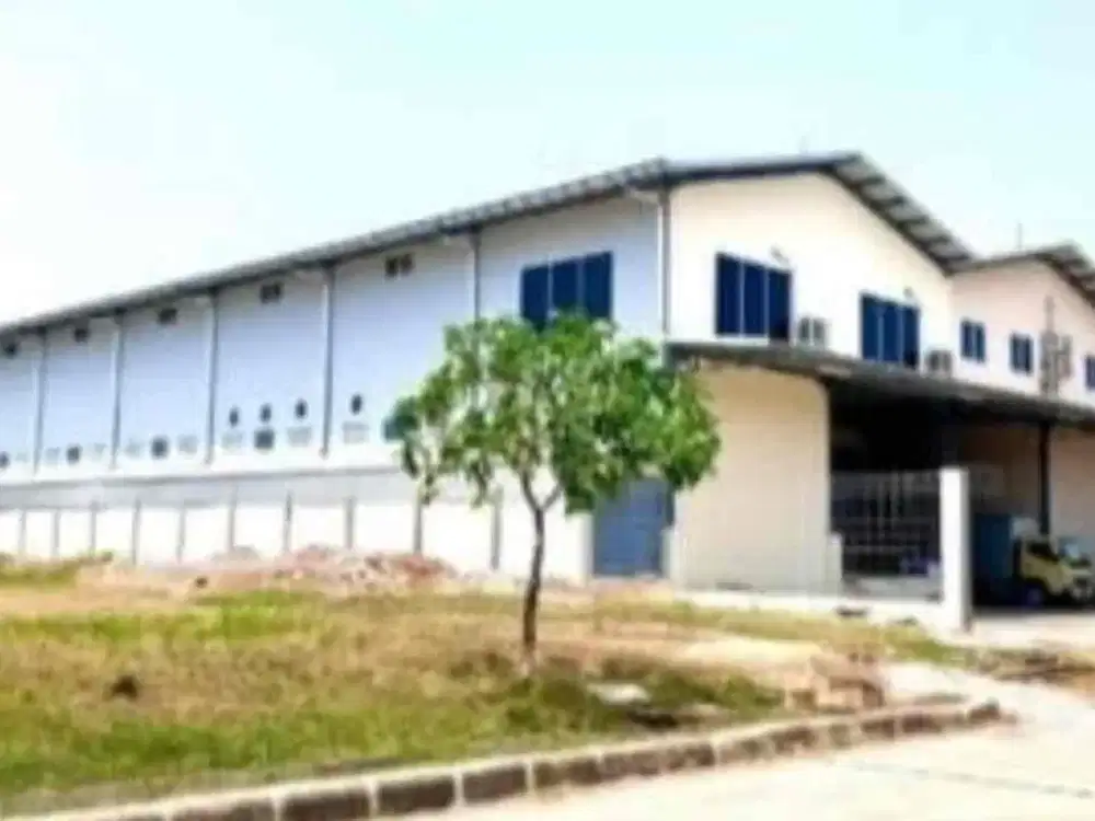 Di jual / sewa gudang luas 18000 m2 bangunan 2000 m2 di kawasan pergudangan marunda center dekat pelabuhan tanjung priok