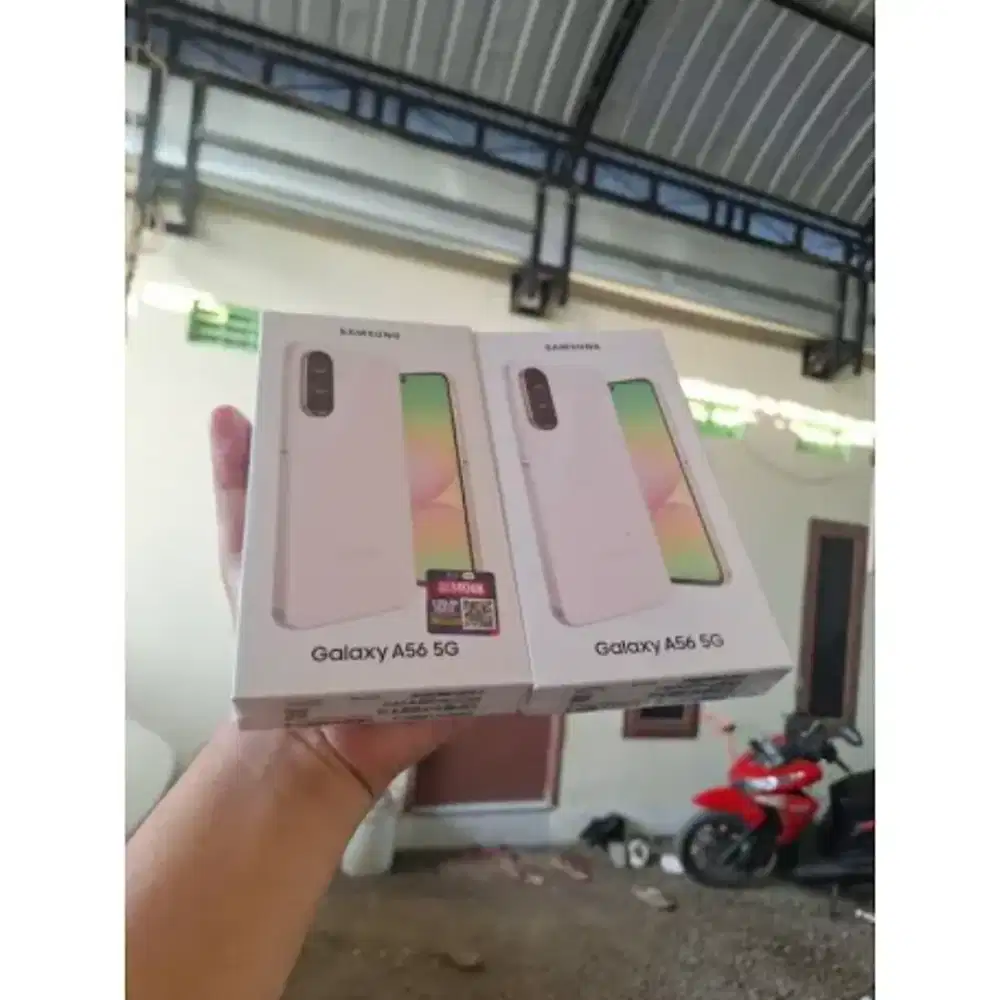 SAMSUNG A56 5G 8/256 PINK SEGEL BARU