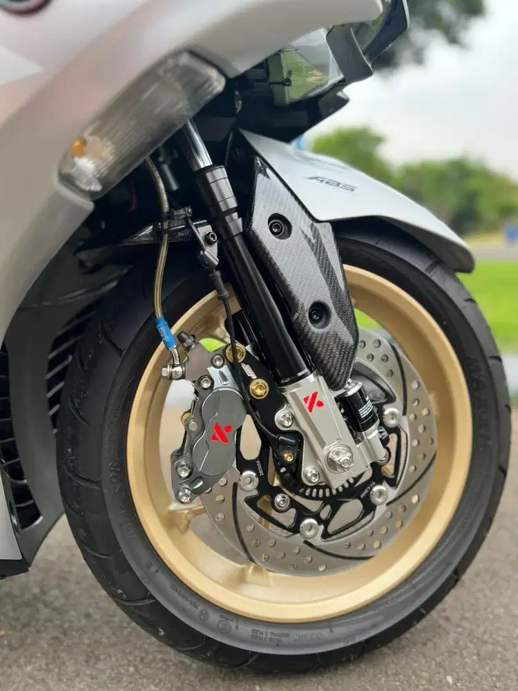 Aerox s abs connected PMK 2023 DARI BARU FULL SPEK SANGAT TERAWAT