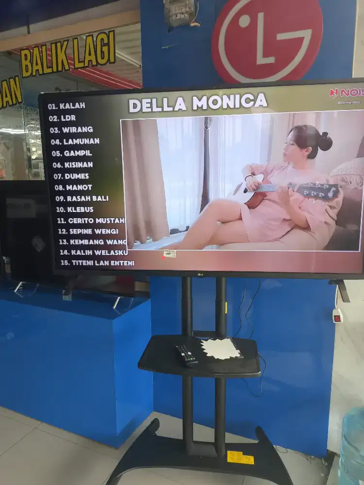 Semart tv LG 55 inch dan brekt stending