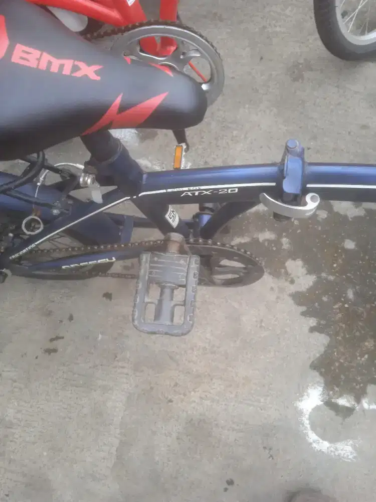 Sepeda lipat r 16 merk ODESSY siap gowes 1 speed 300rb saja