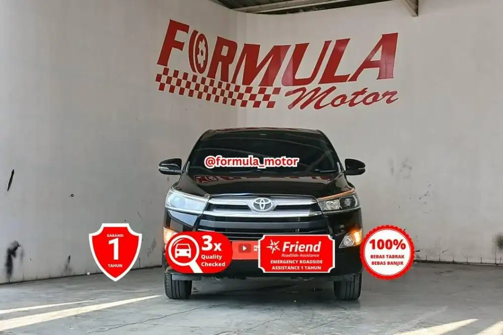 Toyota Kijang Innova 2.0 G Matic Bensin 2019 hitam AT Inova reborn