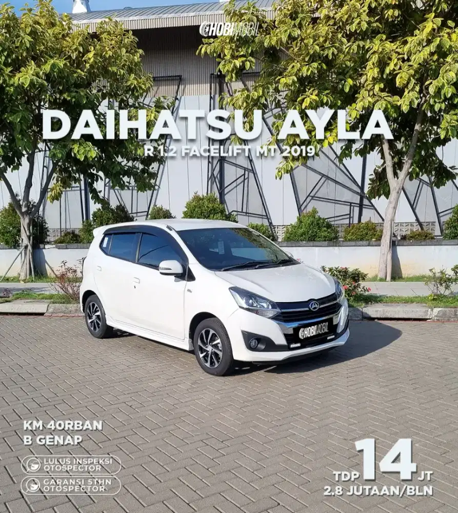Ayla R 1.2 MT Facelift Thn 2019