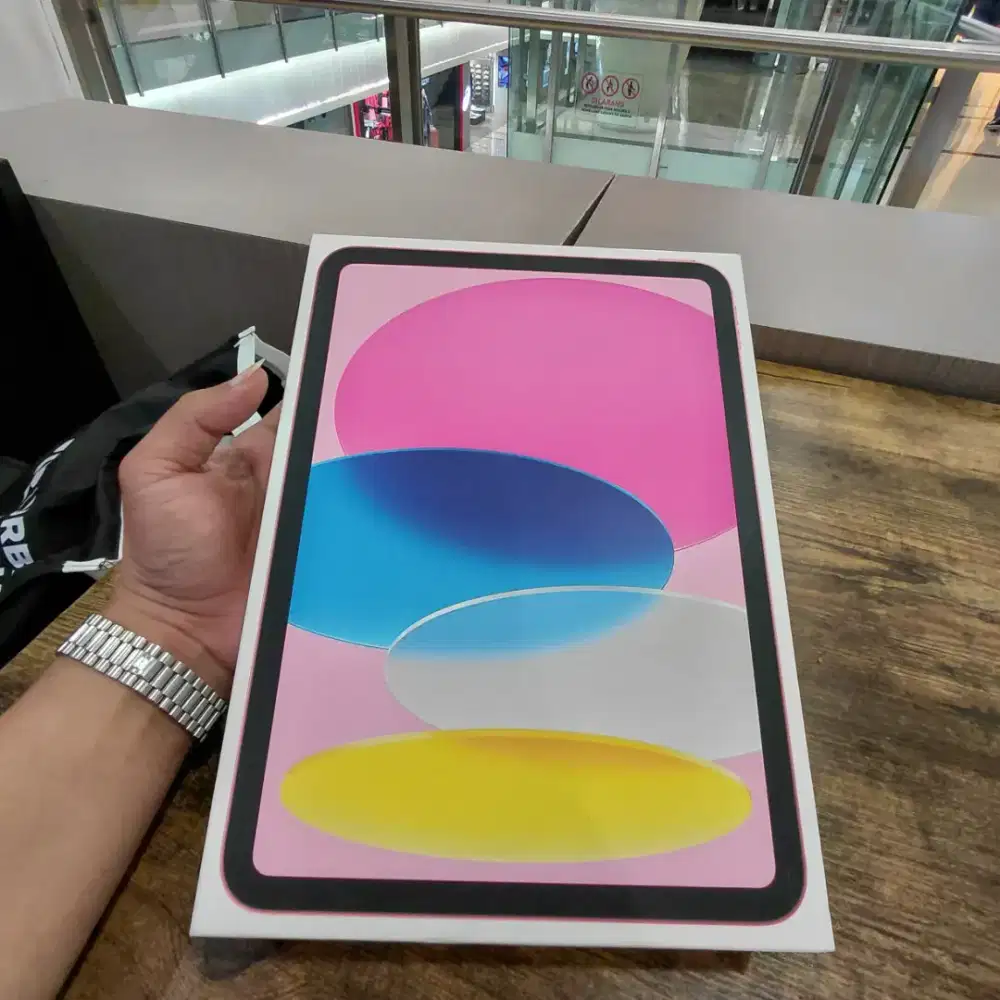 IPAD GEN 11 A16 WIFI 128GB PINK IBOX BARU SEGEL GARANSI RESMI BU CEPAT