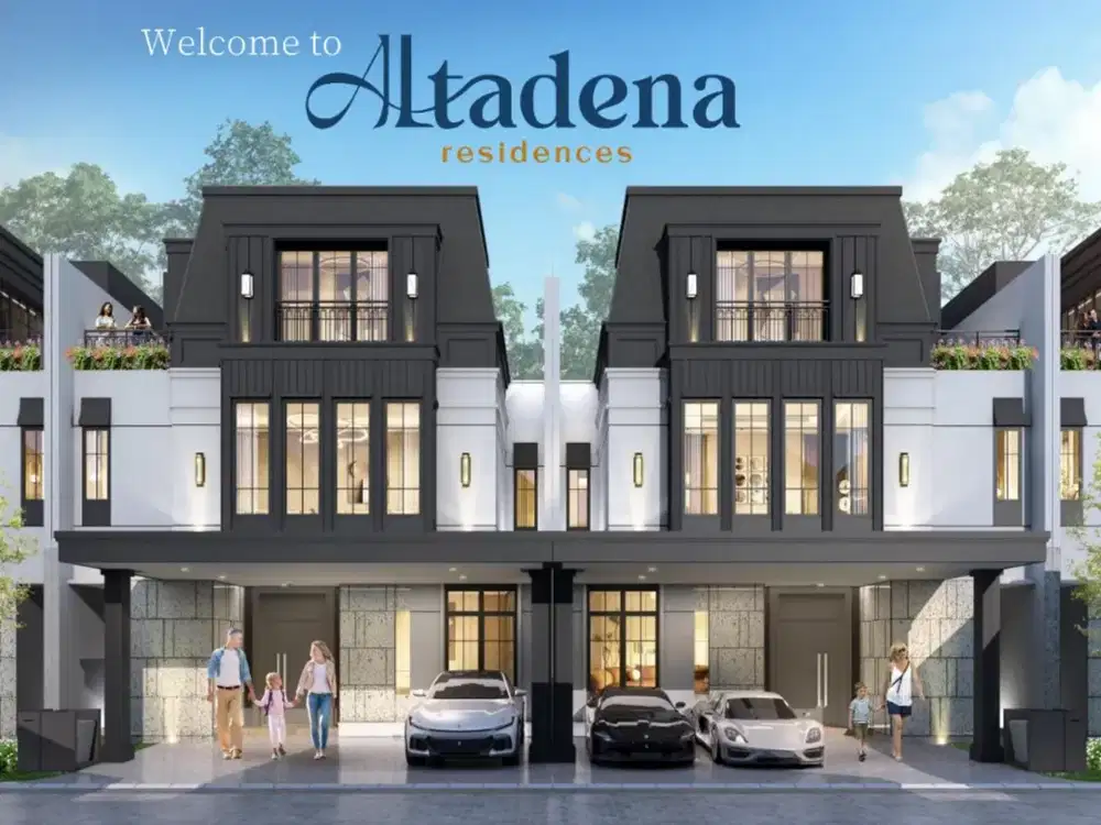 Altadena Residences, Rumah Mewah Premium Nyaman di Gading Serpong