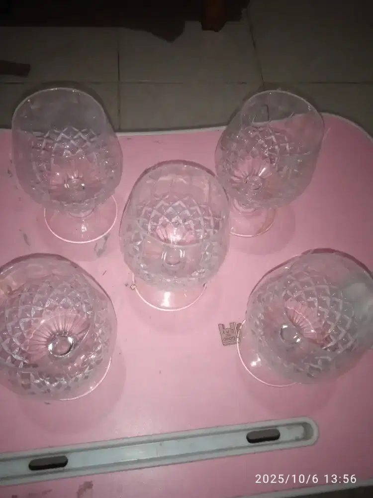Gelas crystal cantik