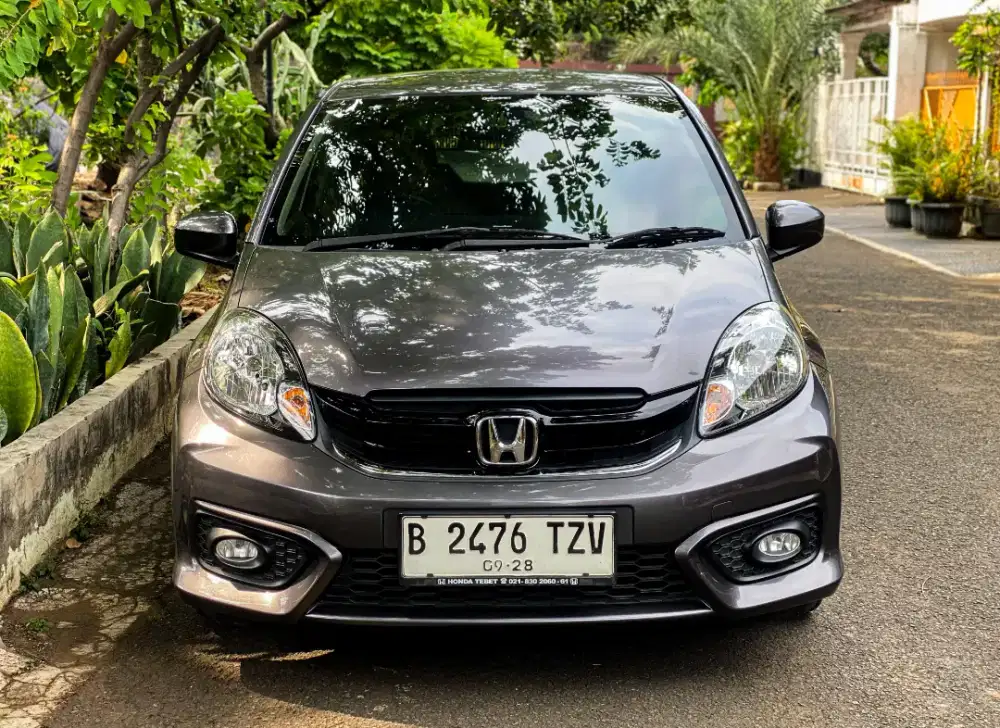 Brio E CVT 2018 Grey DP 5jt Cash Atau Kredit Terbaik SeOLX!