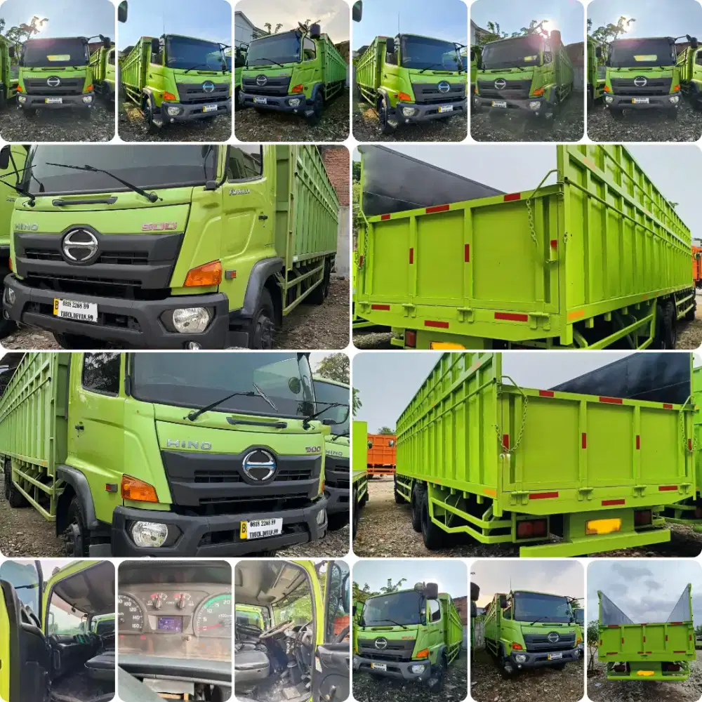 HINO LOHAN FM260JW ASLI LONG 6X4 BAK MATI TRONTON ISTIMEWA SEKALI