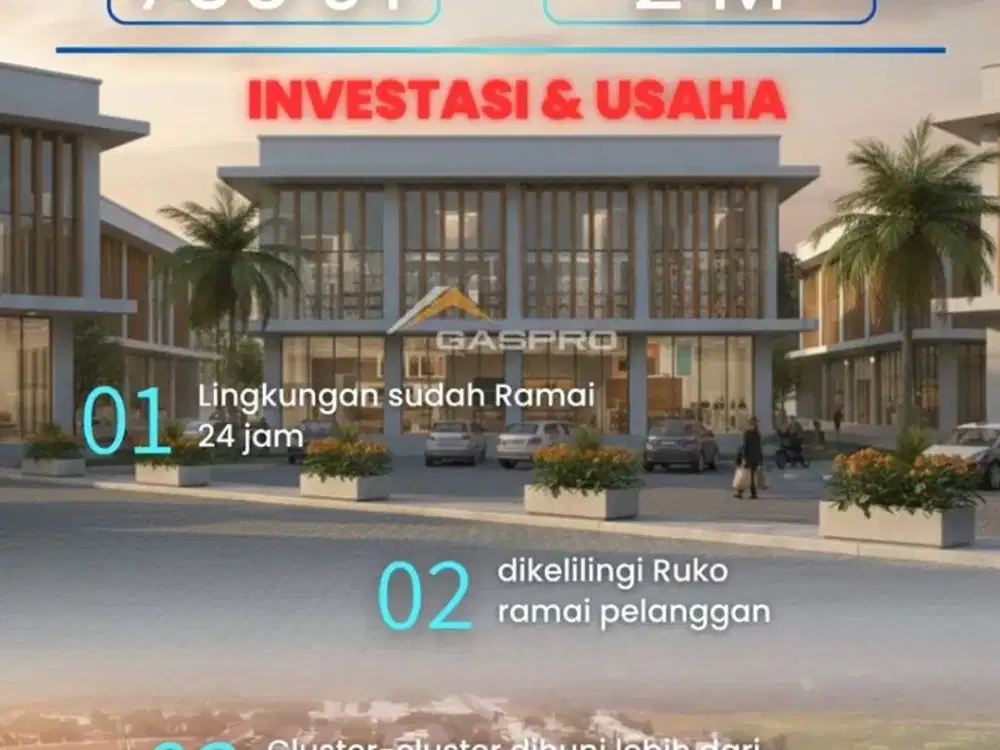 Termurah se Gading Serpong Ruko dan Kios Pasar Paramount Maggiore