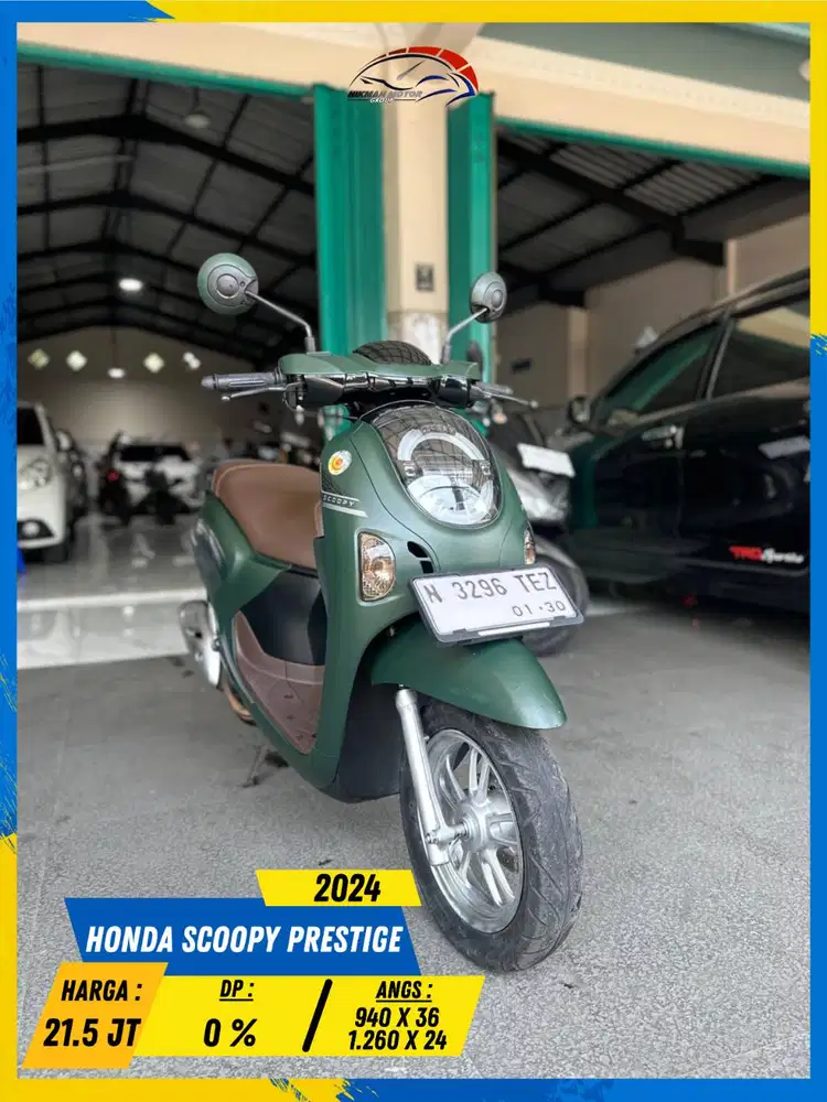 HONDA SCOOPY PRESTIGE 2024 MANTAP GASS MASZEHH HIKMAH MOTOR KEPUH