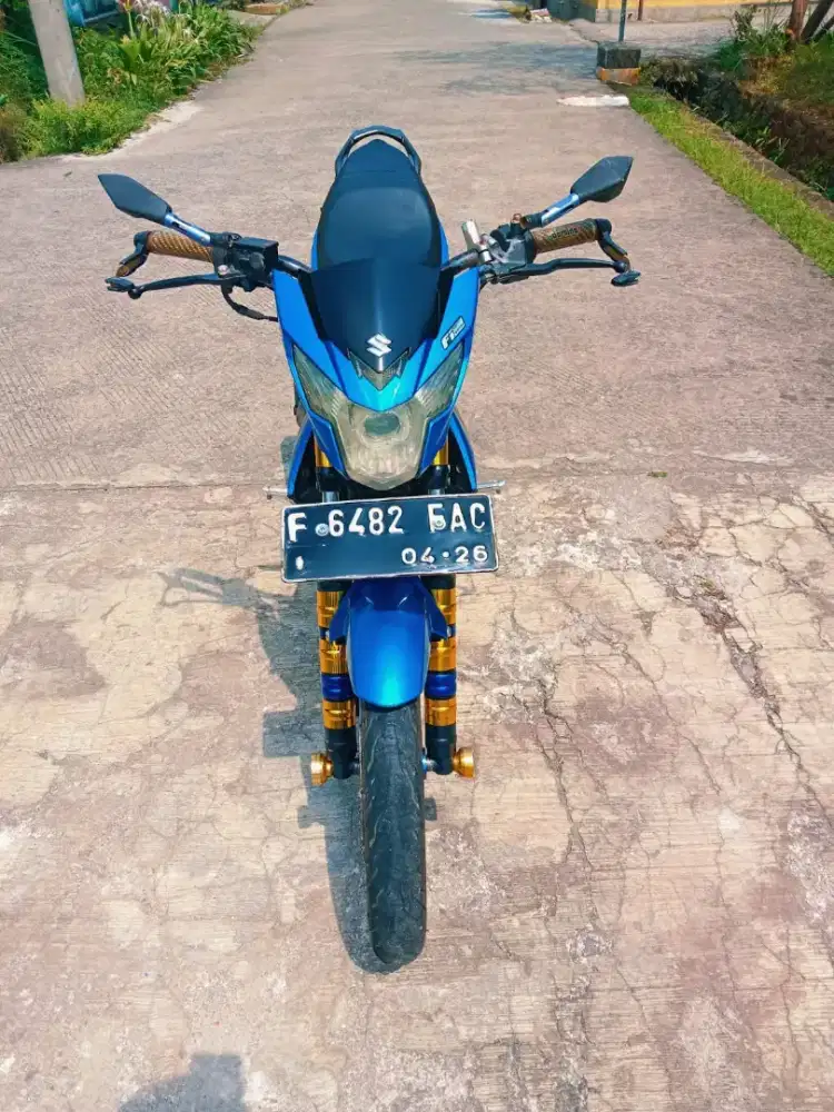 BIAH@CASH 9,5 JT PAJAK ON PANJANG SATRIA FU 150 INJEKSSI 2016 F KAB