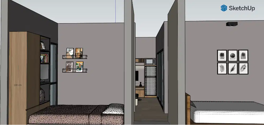 Jasa Gambar SketchUp Interior